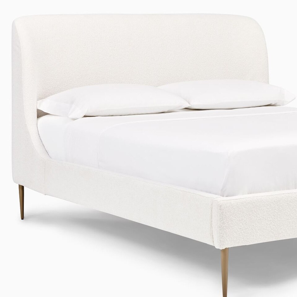 Lana Upholstered Bed West Elm UK